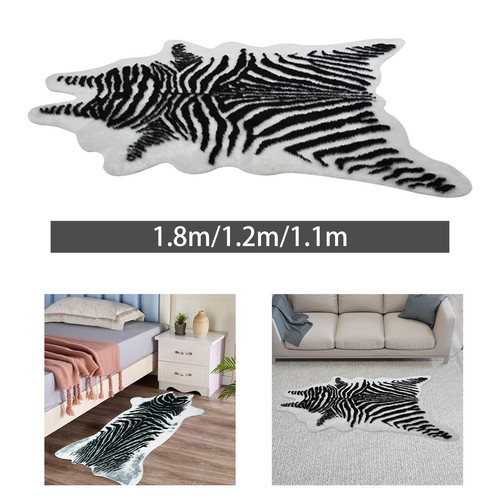 Teppich mit zebra muster - teppich,