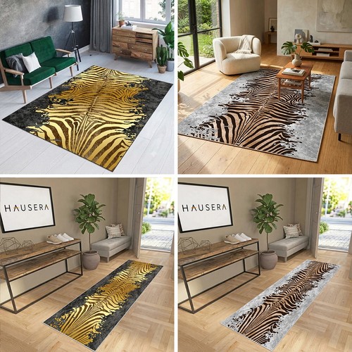 Hausera zebra muster teppich - zebra,