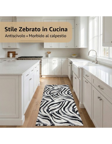 Zebra runner rutschfester - zebra,